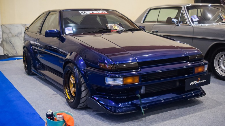 Modified Toyota Corolla AE86