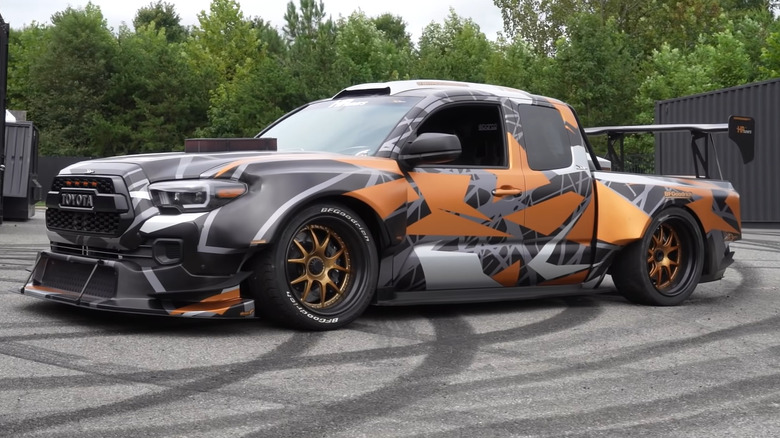 Toyota Tacoma drift truck