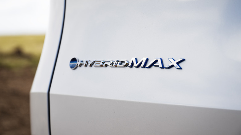 Toyota Hybrid Max badge