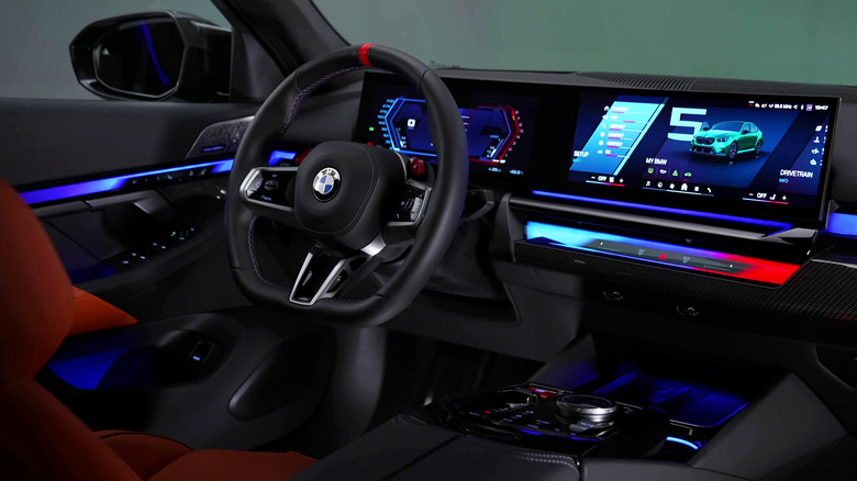 The 2025 BMW M5's interior