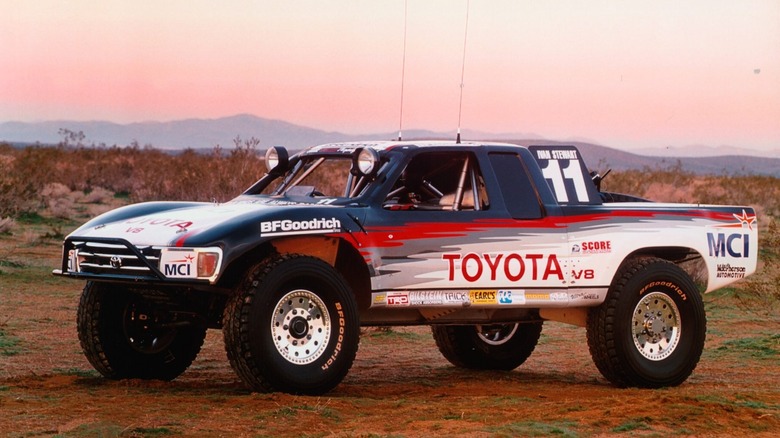 Ivan Stewart's Toyota truck