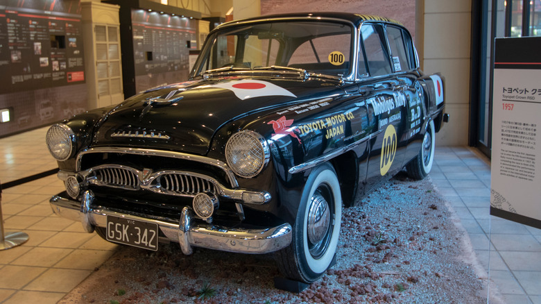 1957 Round Australia Trial Toyopet Crown Deluxe