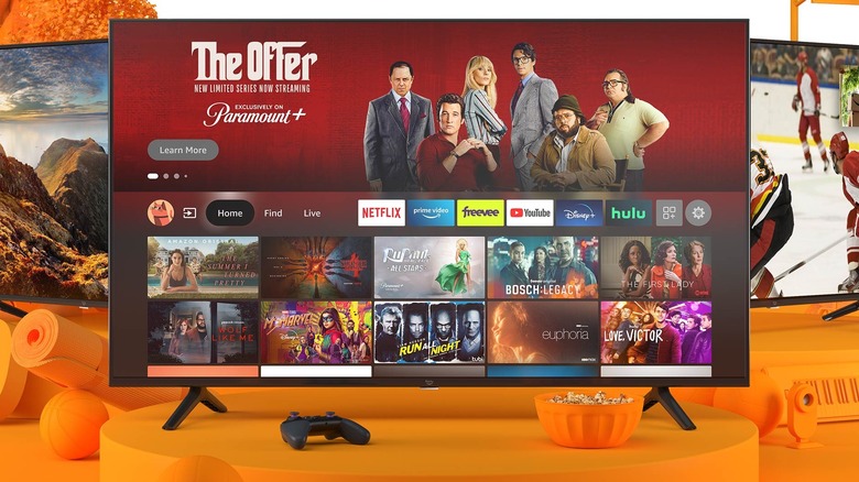 Fire TV interface