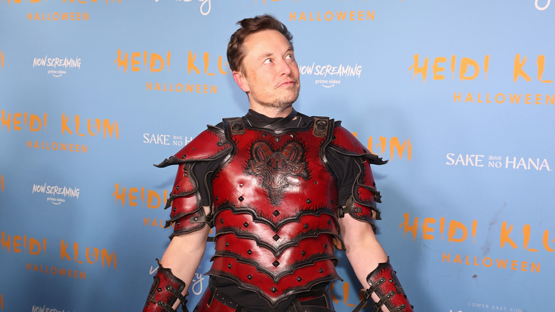 Elon Musk Halloween costume