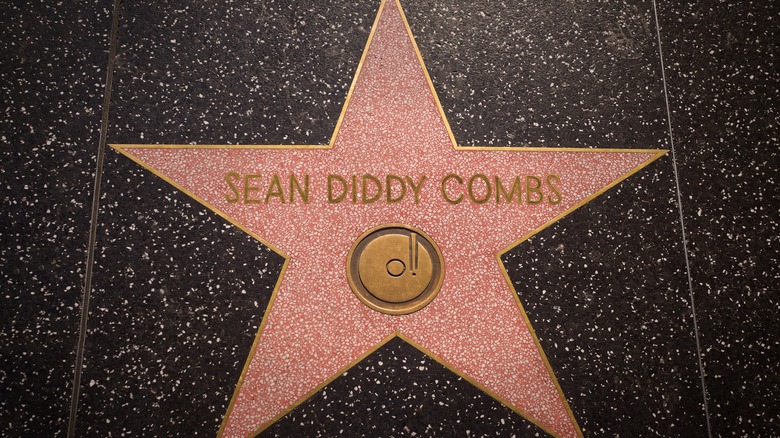 Diddy's hollywood walk fame star