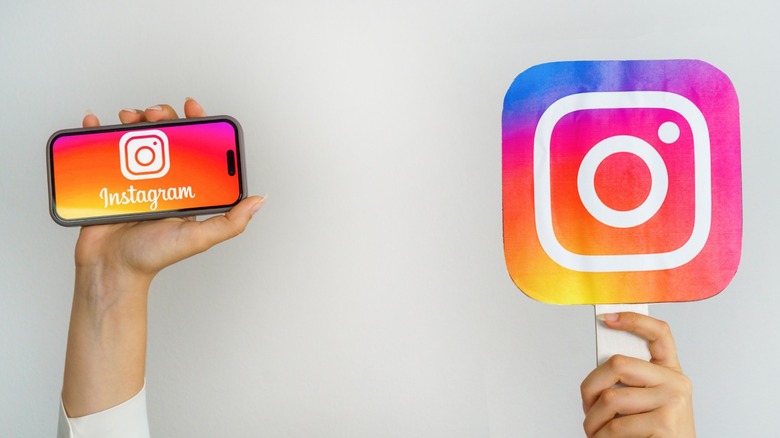 Instagram logos