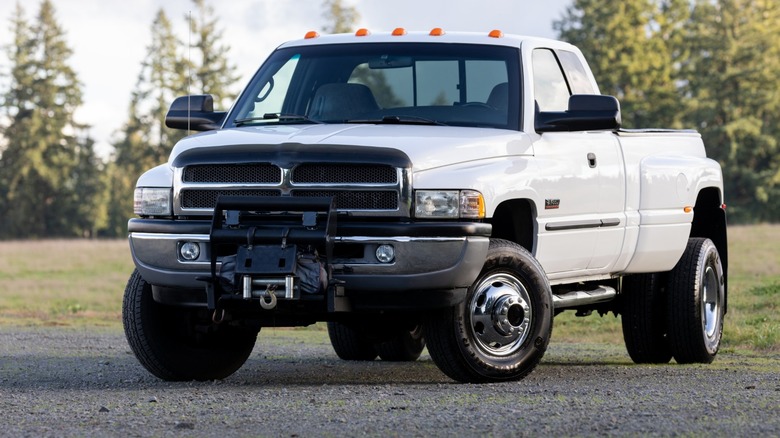 A used Dodge Ram diesel pickup truck