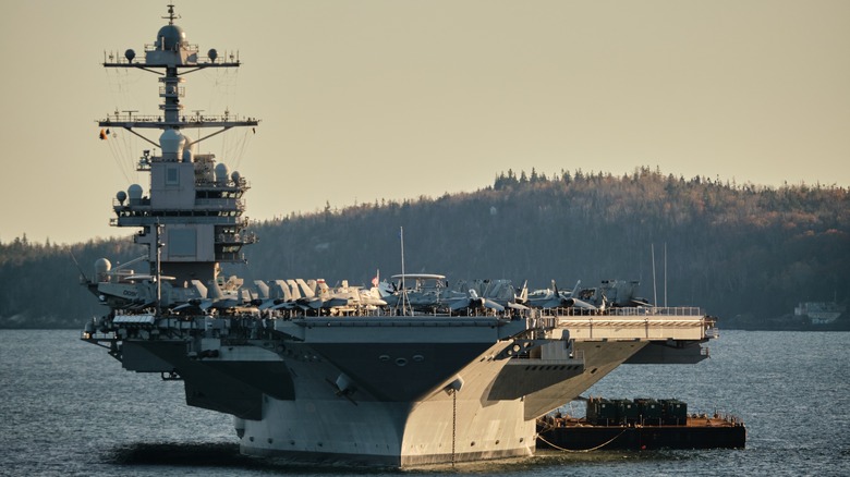 USS Gerald R. Ford at sea