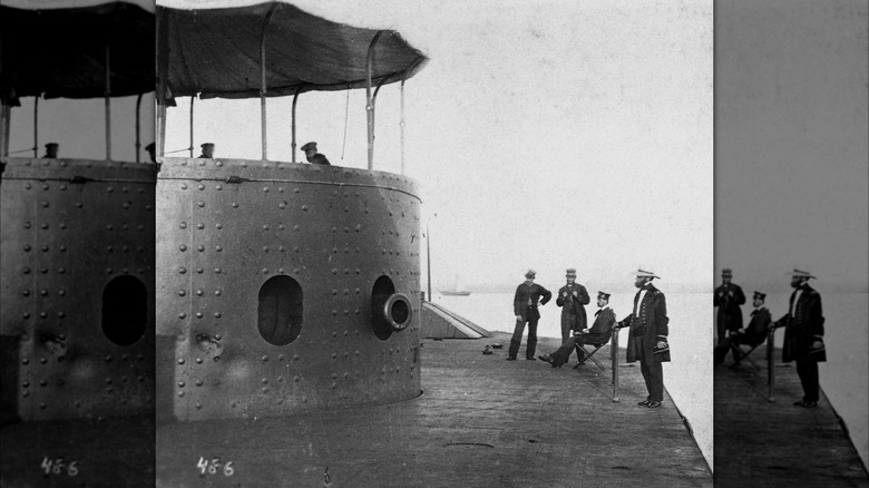 Deck of USS Monitor