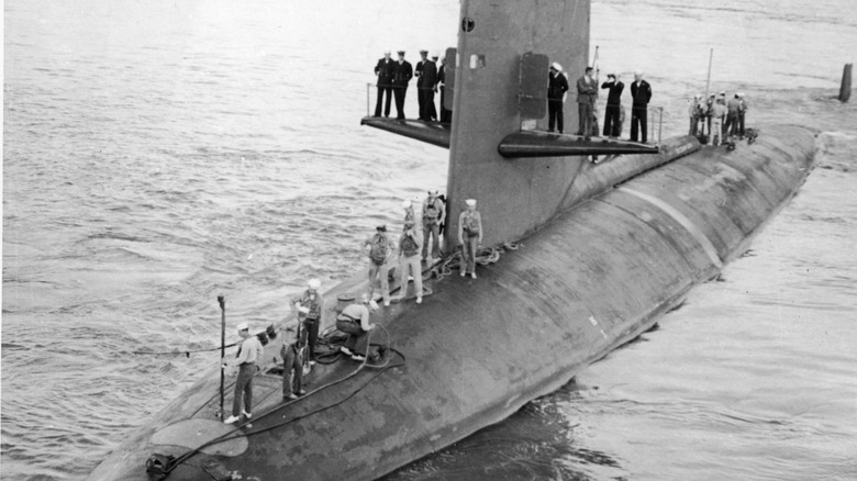 crew members on the USS Scorpion