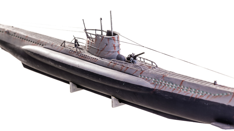 German WW2 U-boat model