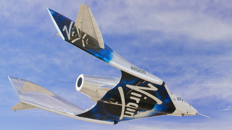 Virgin Galactic Aircraft in flight