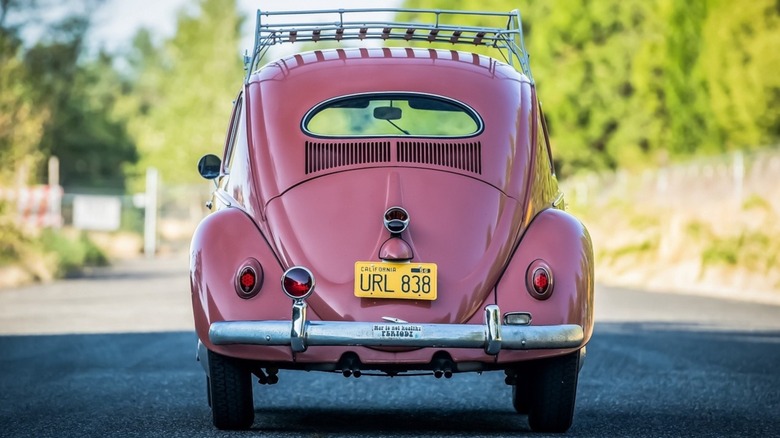 Rear view of 1956 Volkswagen Type 1