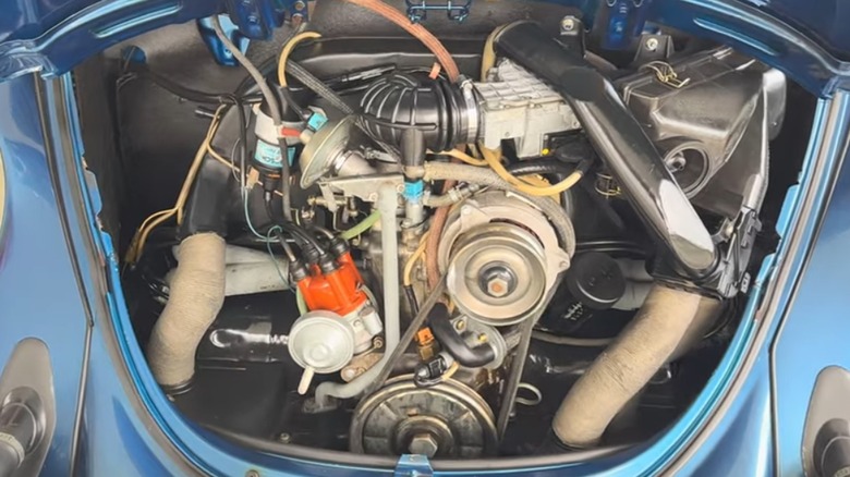 Fuel Injected Volkswagen Beetle engine