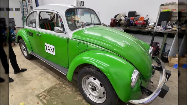 Mexican Volkswagen Beetle taxi