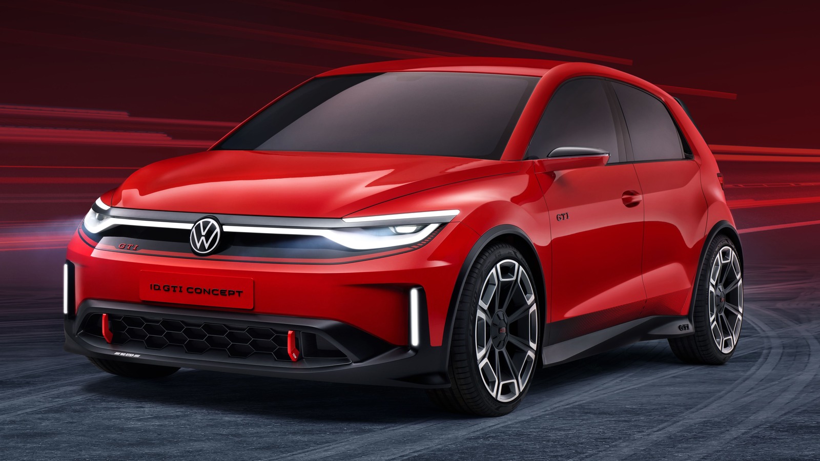 Volkswagen ID. GTI Concept Previews The New Electric Golf GTI
