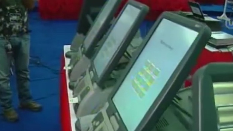 DRE voting machines