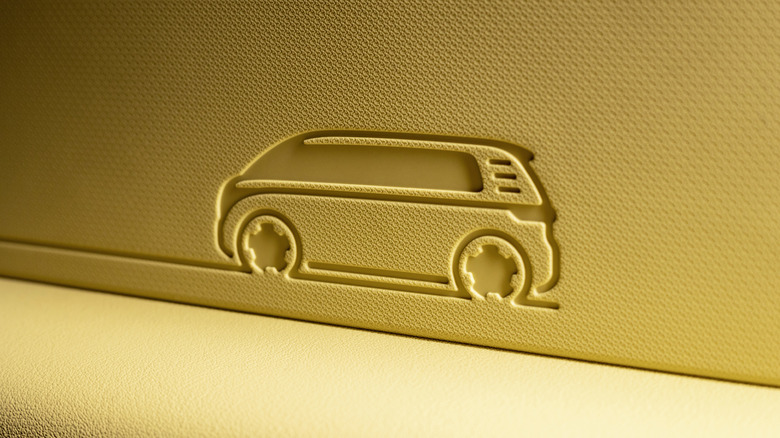 VW ID. Buzz cabin detail