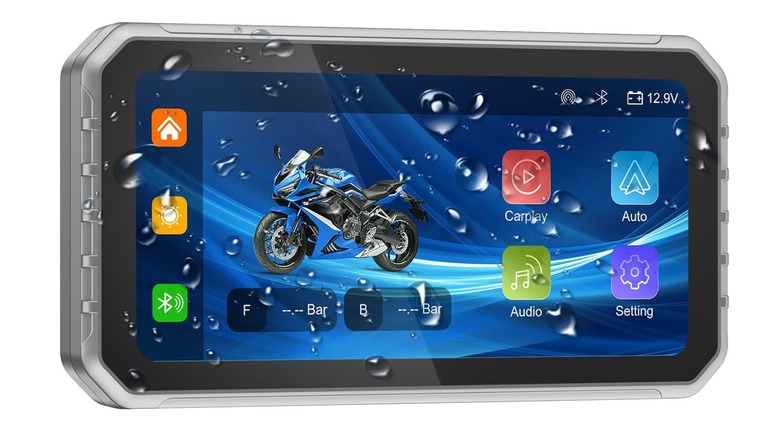 Spedal CL872 Motorcycle Apple CarPlay and Android Auto Screen