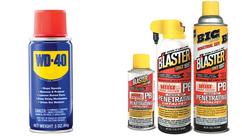 WD-40 & PB Blaster