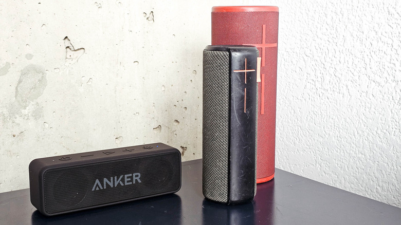 Anker SoundCore 2 with other speakers