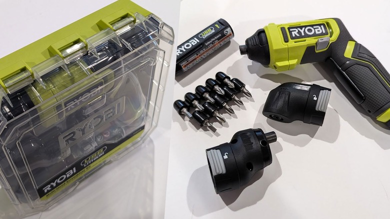 Ryobi USB Lithium Multi-Head Screwdriver kit