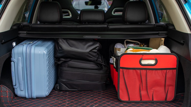 car trunk organizer with bags