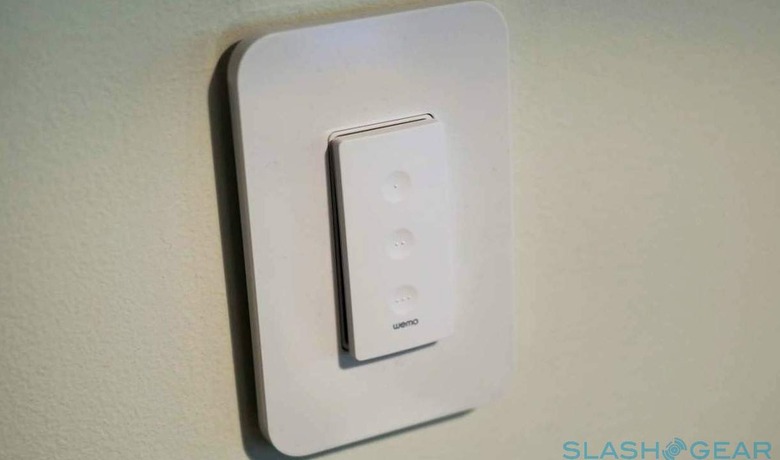 Wemo Stage in wall plate