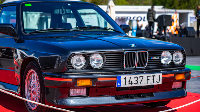 1988 BMW M3 Evolution black