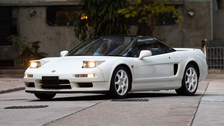 Honda NSX Type-R white