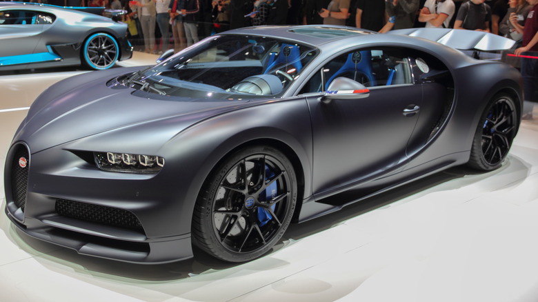 Bugatti Chiron sport black