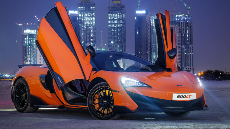 McLaren 600LT orange