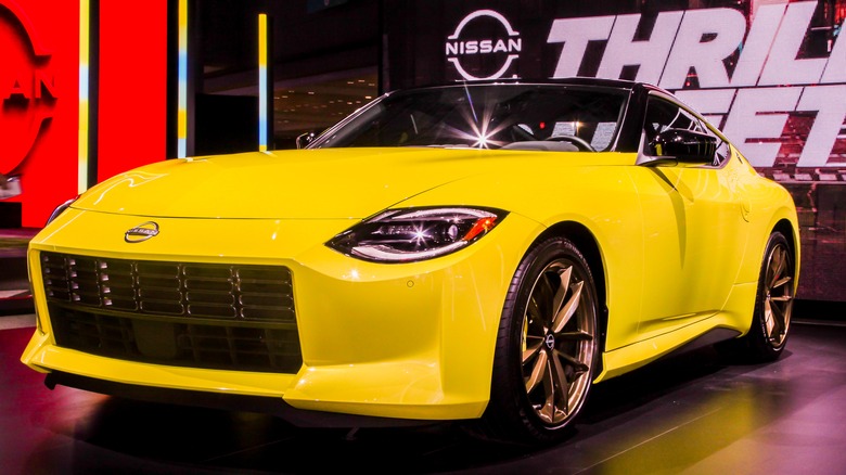 2023 Nissan Z yellow