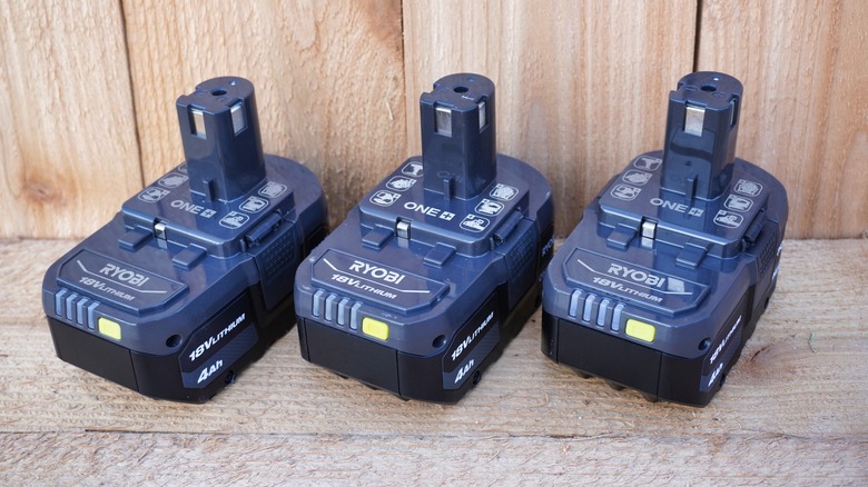 Ryobi battery packs