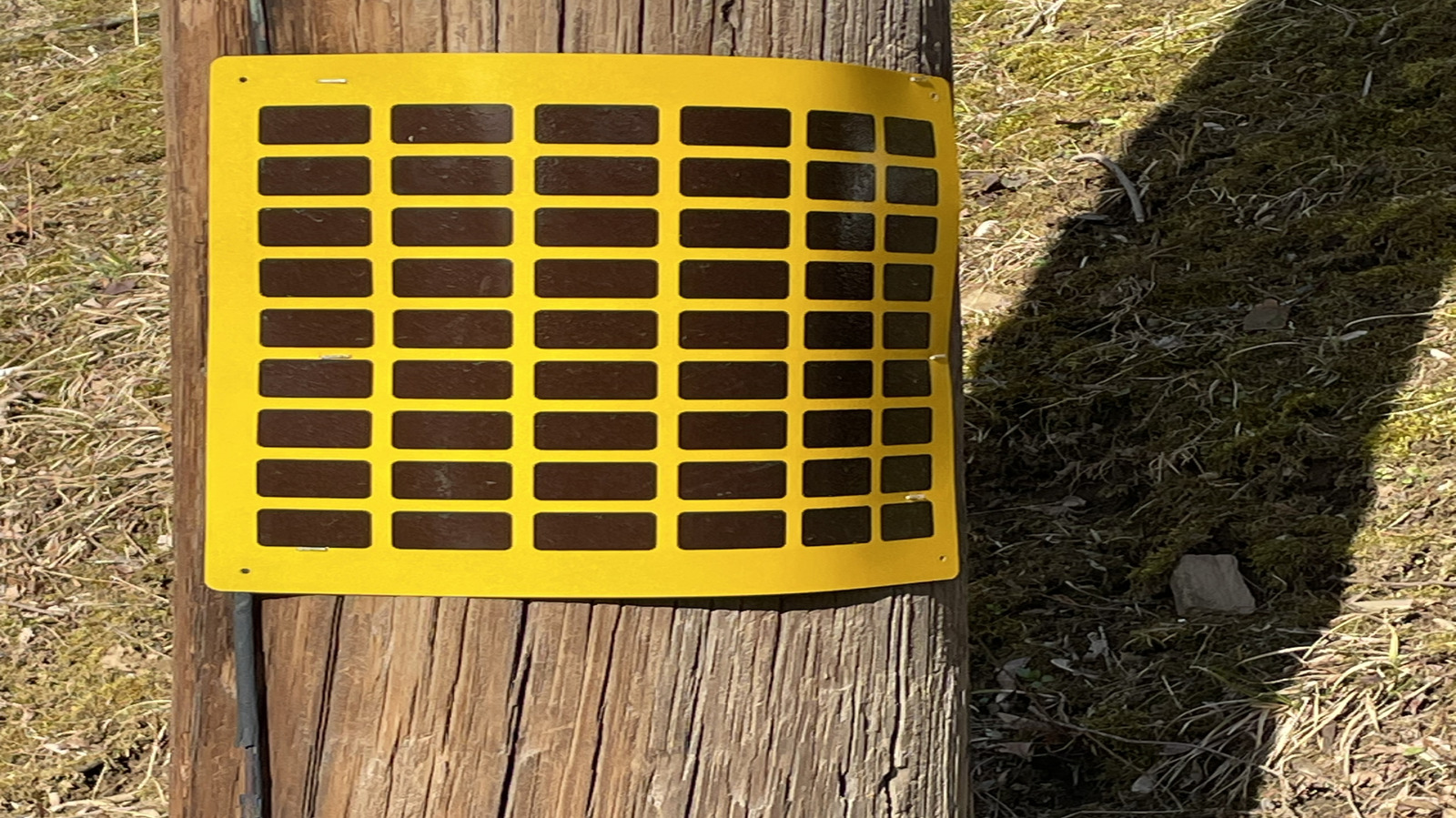 What Are The Yellow Grids On Telephone Poles For?