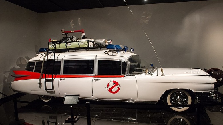 Ghostbusters Ecto-1 in the Petersen Automotive Museum