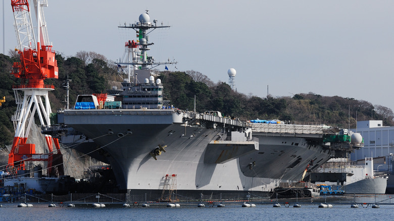 USS George Washington in Japan