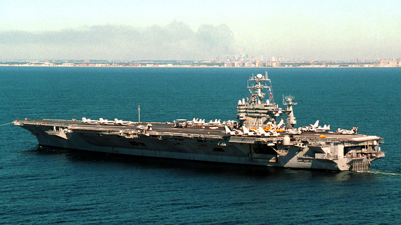 USS George Washington underway