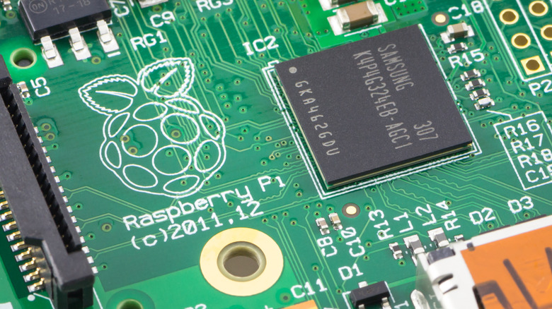 Original Raspberry Pi Model B 2011 board