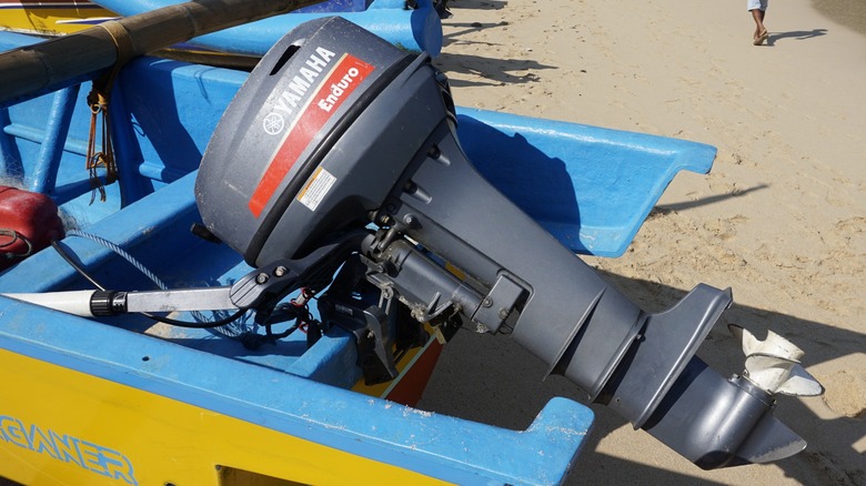 Yamaha Enduro outboard boat engine