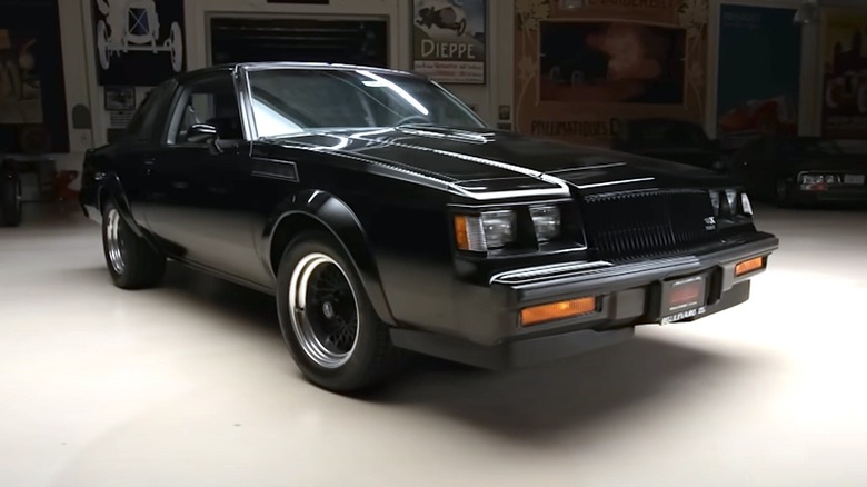 1987 Buick GNX sitting in Jay Leno's Garage