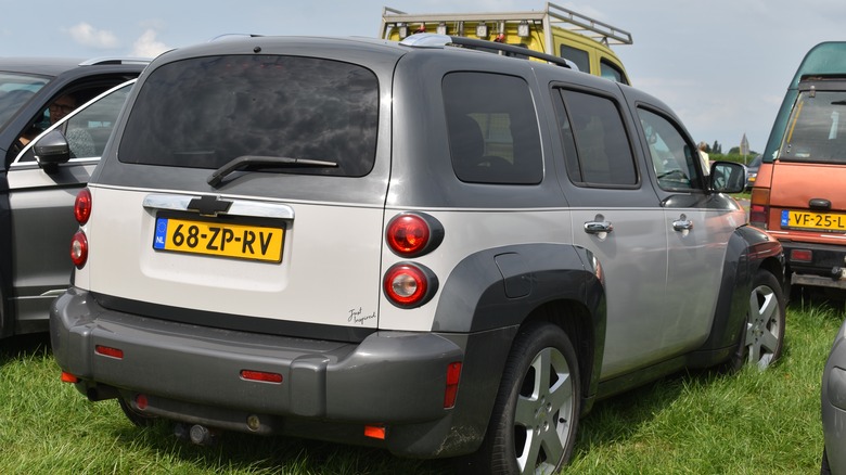 Back view of Chevrolet HHR