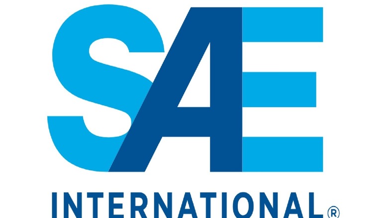 The SAE International Logo.