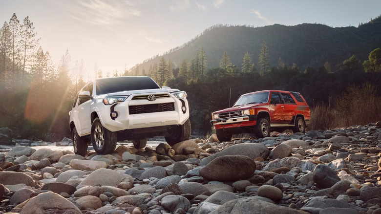 New and old Toyota 4Runner