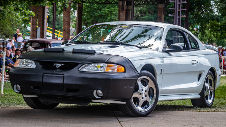 SVT Mustang Cobra at park