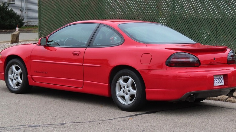 1997 Pontiac Grand Prix Coupe from left rear