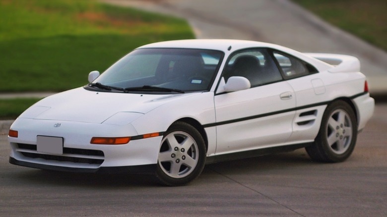 1993 Toyota MR2 Hardtop coupe parked