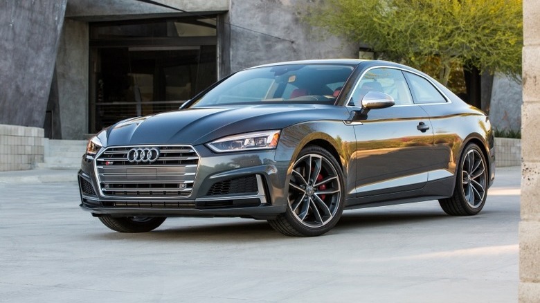 2018 Audi S5 Coupe parked