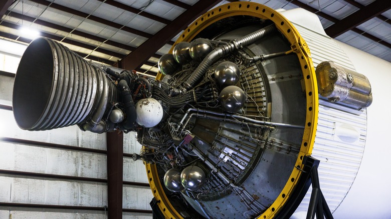 Saturn V third stage engine