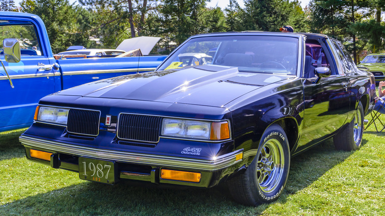 A 1987 Oldsmobile Cutlass